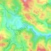 Marsh Creek Springs topographic map, elevation, terrain