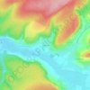 La Garenne topographic map, elevation, terrain