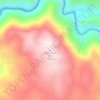 Pittsburgh Hill topographic map, elevation, terrain