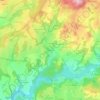 Malaval topographic map, elevation, terrain