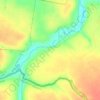 Nikolayevo-Darino topographic map, elevation, terrain