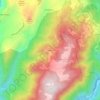 Ceseggi topographic map, elevation, terrain