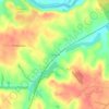Fort Motte topographic map, elevation, terrain