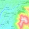 San Luis topographic map, elevation, terrain