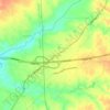 Tube Well topographic map, elevation, terrain