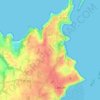 La Haisse topographic map, elevation, terrain