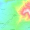 San Cristobal topographic map, elevation, terrain