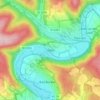 Hohn topographic map, elevation, terrain