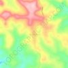 Santo Isidoro topographic map, elevation, terrain