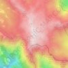 Cima Palon topographic map, elevation, terrain