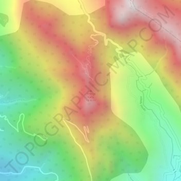 Illikkal Kallu topographic map, elevation, terrain