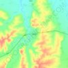 Binan topographic map, elevation, terrain