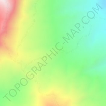 Centenario topographic map, elevation, terrain