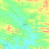 Pio IX topographic map, elevation, terrain