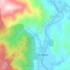 Solong topographic map, elevation, terrain