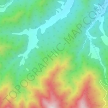 Samil-ri topographic map, elevation, terrain