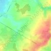 Jallay topographic map, elevation, terrain