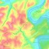 Mount Vernon topographic map, elevation, terrain