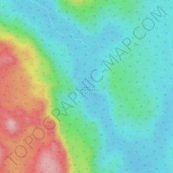 Cerro Sarisariñama topographic map, elevation, terrain