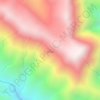 Flat Peak topographic map, elevation, terrain