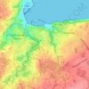 Lannec Vihan topographic map, elevation, terrain