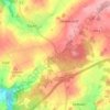 Moosanger topographic map, elevation, terrain