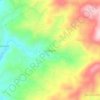 Jatiwaras topographic map, elevation, terrain