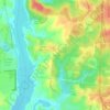 Dixie topographic map, elevation, terrain