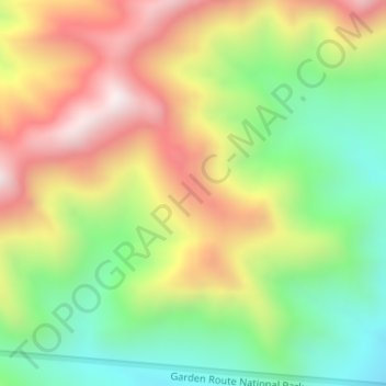 Formosa Nature Reserve topographic map, elevation, terrain
