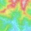 Burro topographic map, elevation, terrain
