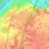 La Liborie topographic map, elevation, terrain