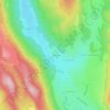 Gros-Jean topographic map, elevation, terrain