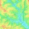 Monaghan topographic map, elevation, terrain