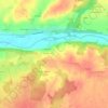 La Grange topographic map, elevation, terrain