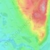 Börwang topographic map, elevation, terrain