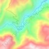 Santa Rosa topographic map, elevation, terrain