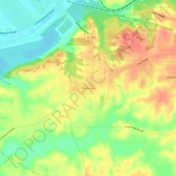 Westview topographic map, elevation, terrain