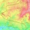 Rieu de Baume topographic map, elevation, terrain