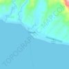 Centro I topographic map, elevation, terrain