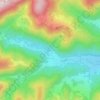 Birlen topographic map, elevation, terrain