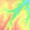 La Vallée topographic map, elevation, terrain