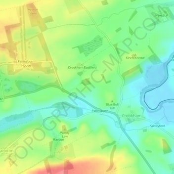 Sharp Law topographic map, elevation, terrain
