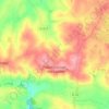 La Moulinerie topographic map, elevation, terrain