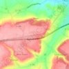 La Forge Guerrier topographic map, elevation, terrain