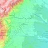 Sector de Los Cofanes topographic map, elevation, terrain