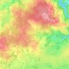 Chignavieux topographic map, elevation, terrain