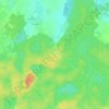 Lourouer les Bois topographic map, elevation, terrain
