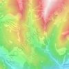 Souliers topographic map, elevation, terrain