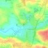 Béré topographic map, elevation, terrain