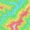 Lagacci topographic map, elevation, terrain